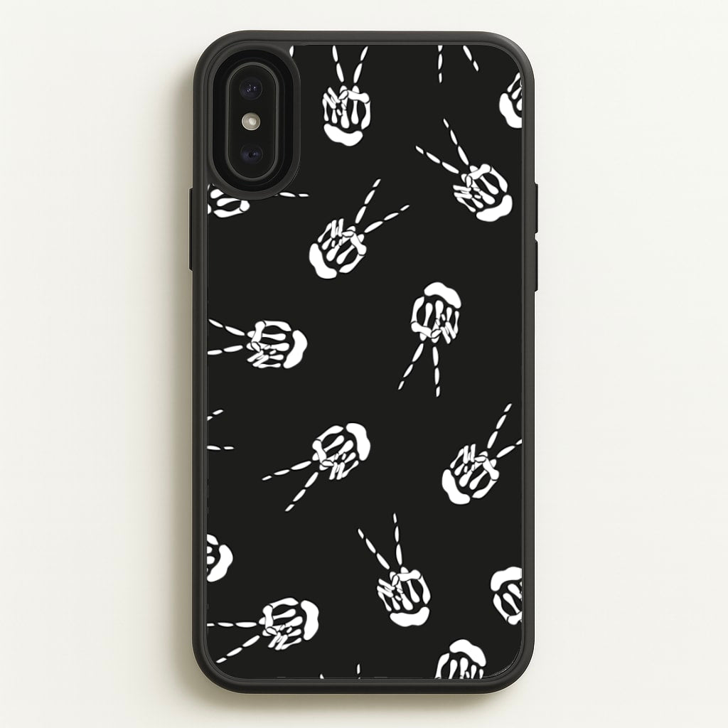 Skeleton Fingers - Halloween - Halloween Phone Case for iPhone XS Max
