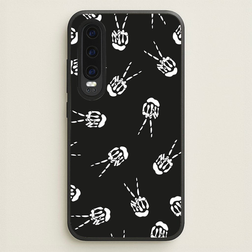 Skeleton Fingers - Halloween  - Halloween Phone Case for Huawei P30