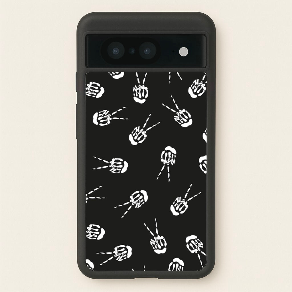 Skeleton Fingers - Halloween  - Halloween Phone Case for Google Pixel 8