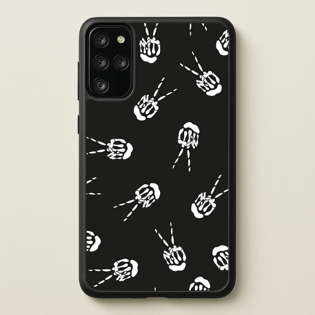 Skeleton Fingers - Halloween - Halloween Phone Case for Galaxy S20 Plus