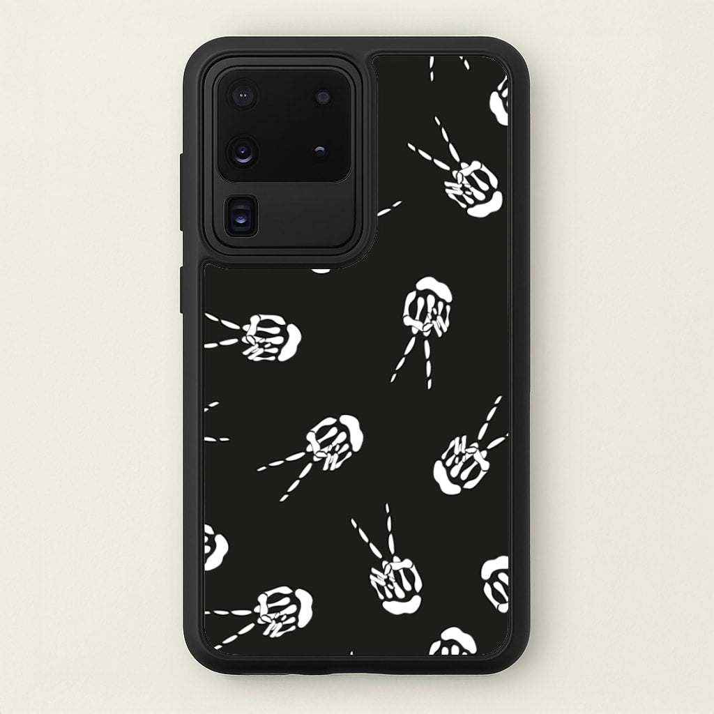 Skeleton Fingers - Halloween  - Halloween Phone Case for Galaxy S20 Ultra