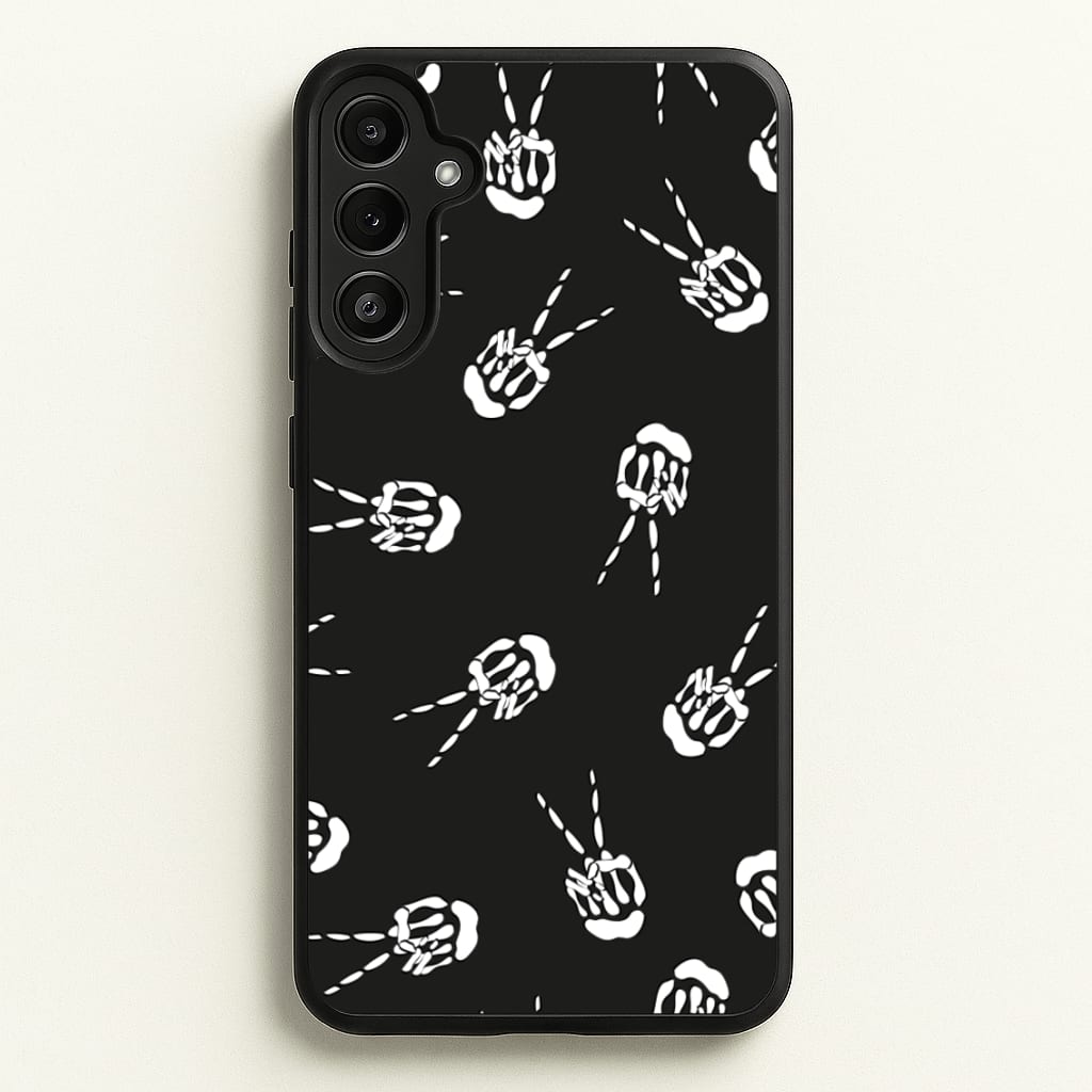 Skeleton Fingers - Halloween  - Halloween Phone Case for Galaxy A36