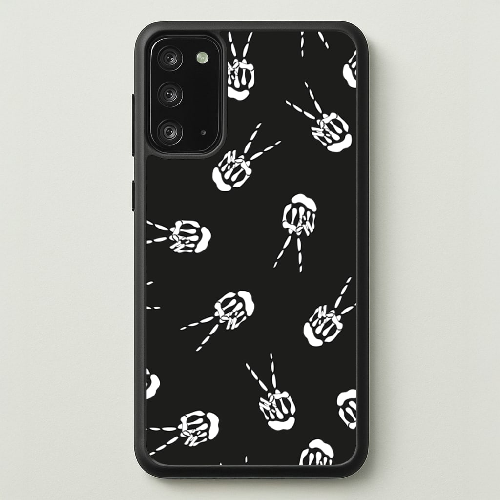 Skeleton Fingers - Halloween - Halloween Phone Case for Galaxy Note 20