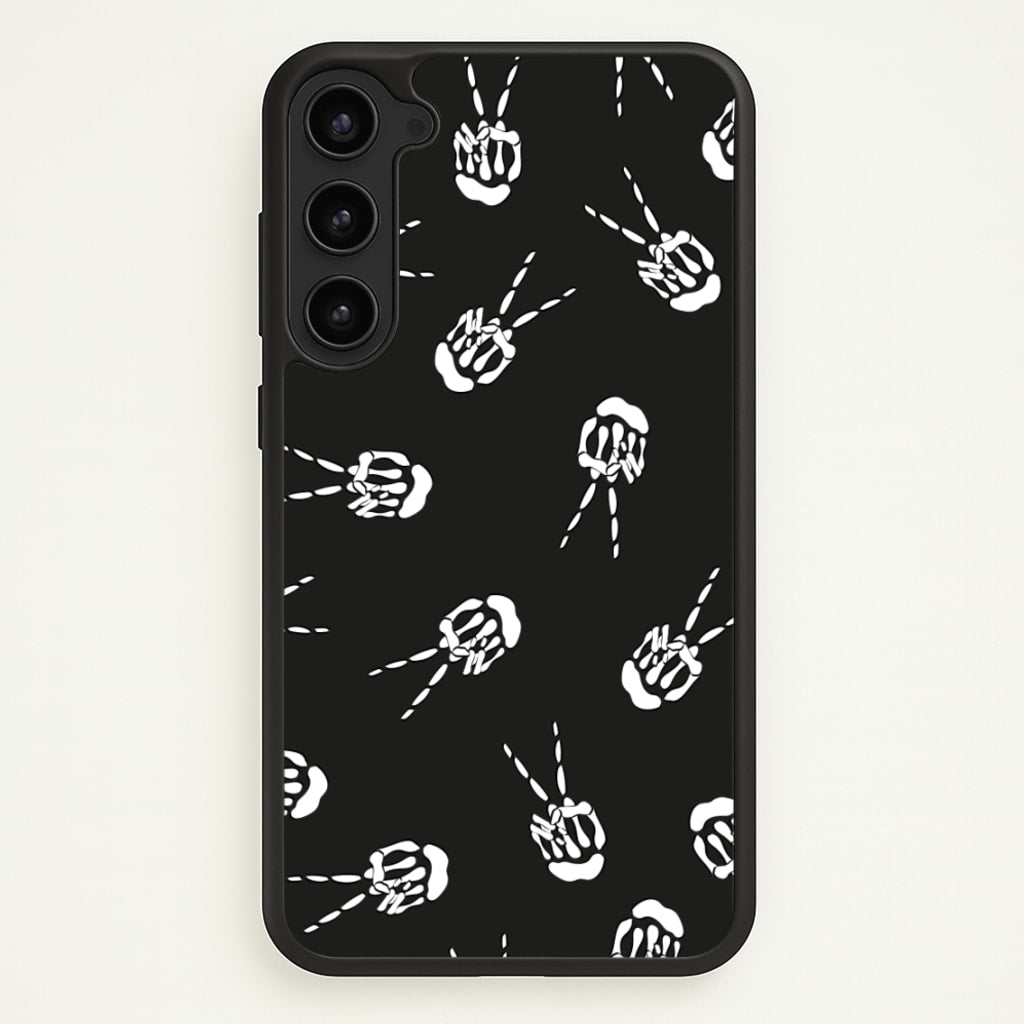 Skeleton Fingers - Halloween  - Halloween Phone Case for Galaxy S23