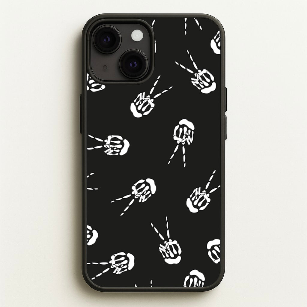 Skeleton Fingers - Halloween - Halloween Phone Case for iPhone 13 Mini