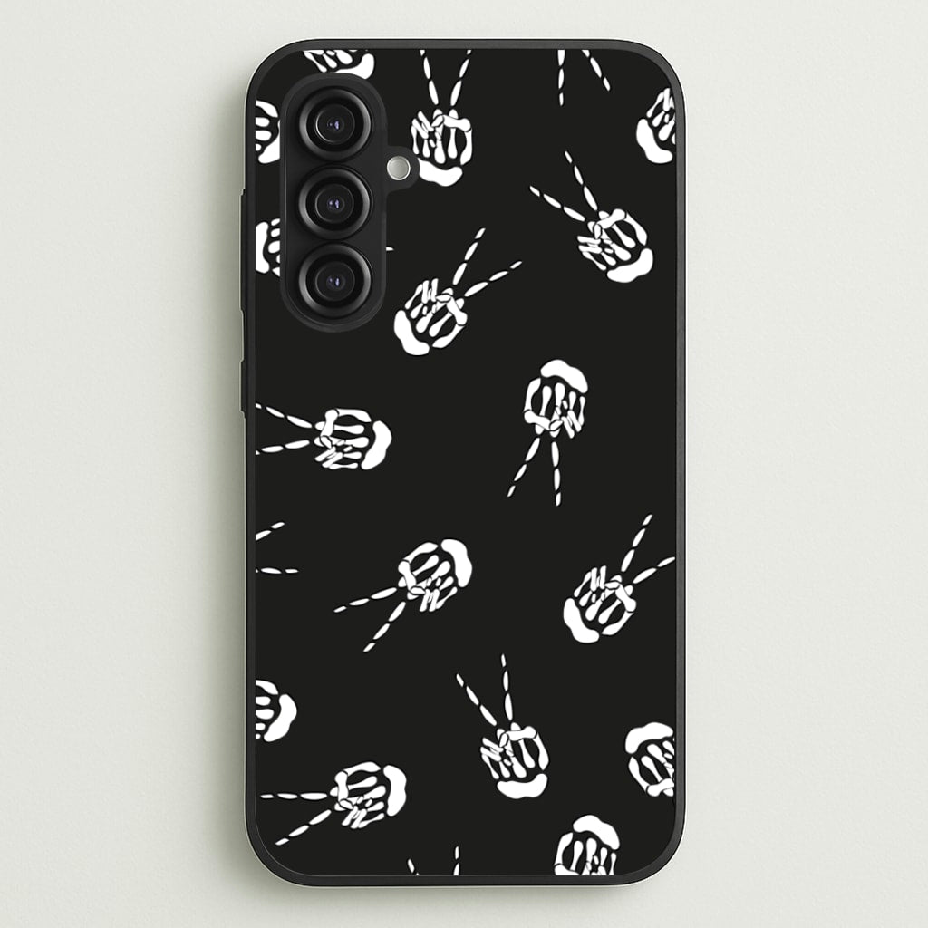 Skeleton Fingers - Halloween - Halloween Phone Case for Galaxy S23FE