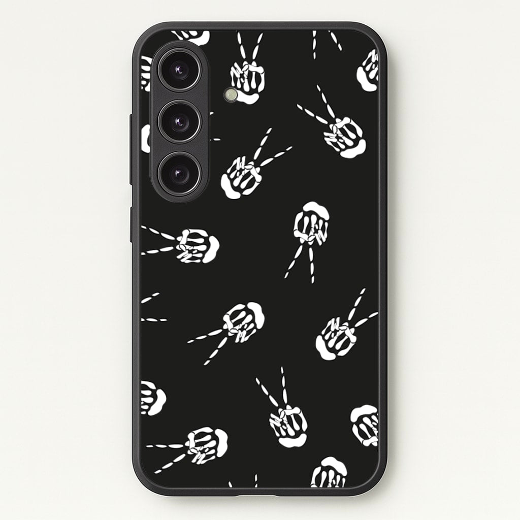 Skeleton Fingers - Halloween - Halloween Phone Case for Galaxy S24