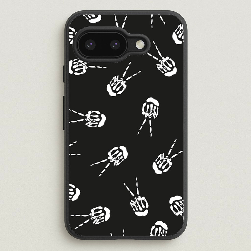 Skeleton Fingers - Halloween - Halloween Phone Case for Google Pixel 9a