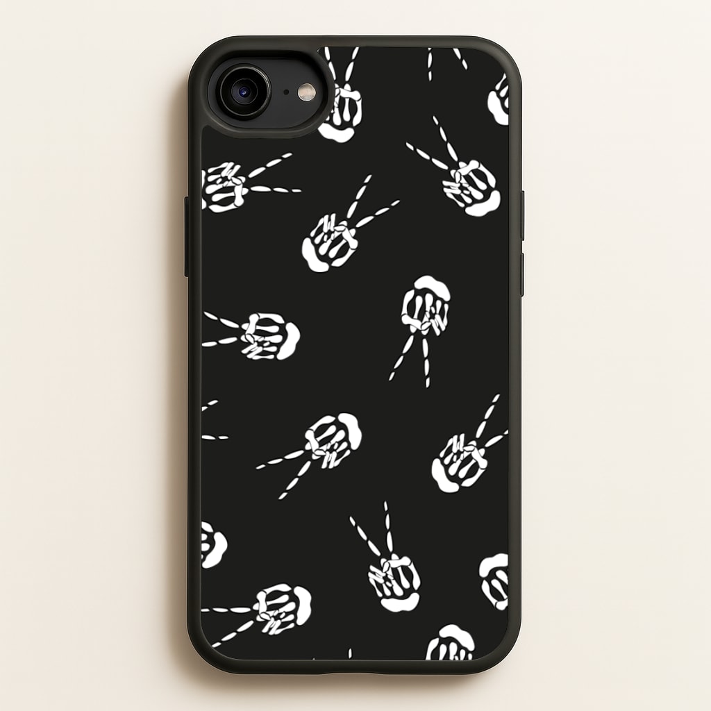 Skeleton Fingers - Halloween - Halloween Phone Case for iPhone 6 / 7 / 8 / SE