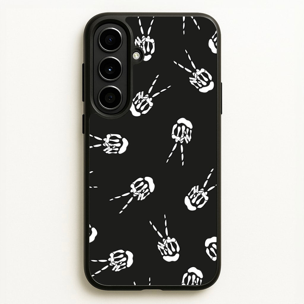 Skeleton Fingers - Halloween - Halloween Phone Case for Galaxy A56