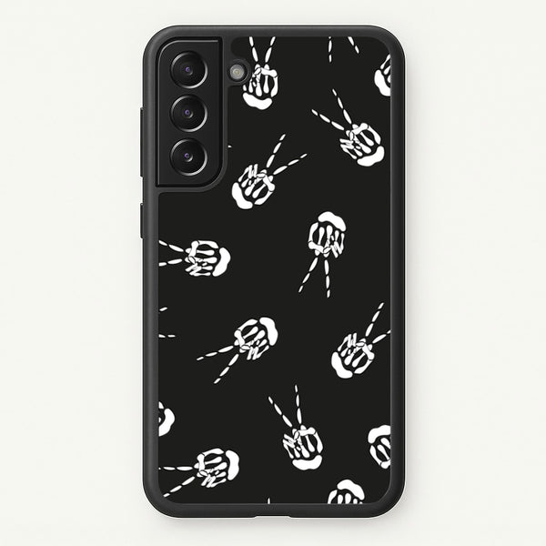 Skeleton Fingers - Halloween - Halloween Phone Case for Galaxy S22