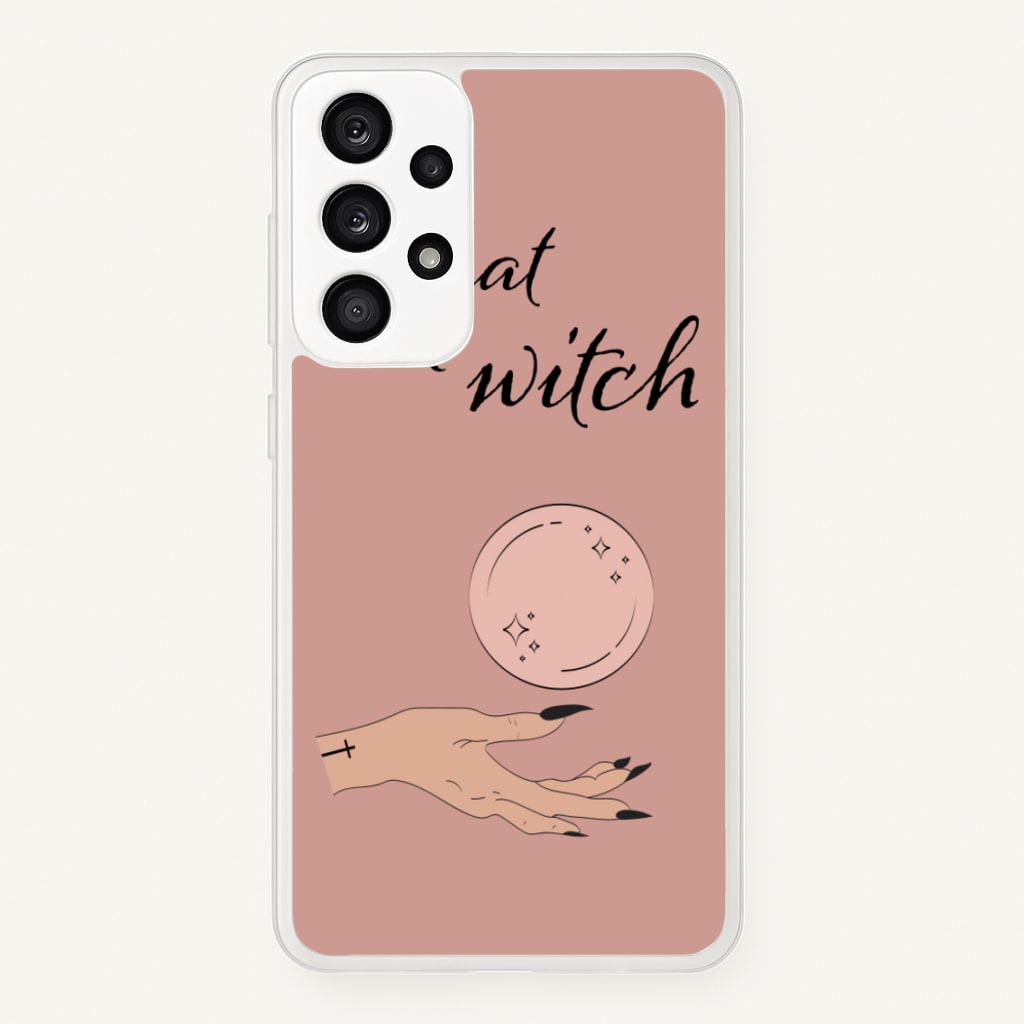 What A Witch - Halloween - Halloween Phone Case for Galaxy A53