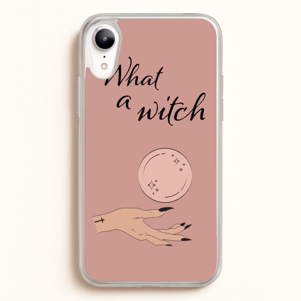 What A Witch - Halloween - Halloween Phone Case for iPhone XR