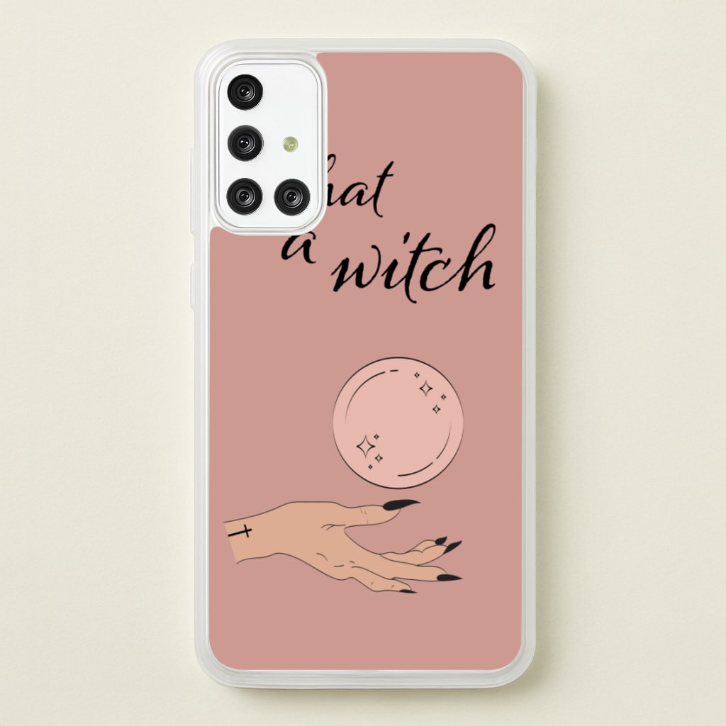 What A Witch - Halloween - Halloween Phone Case for Galaxy A71