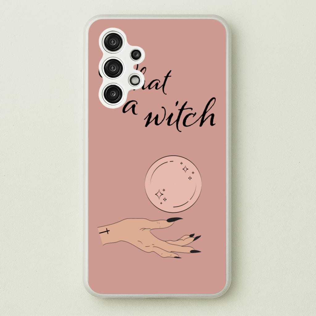 What A Witch - Halloween - Halloween Phone Case for Galaxy A13