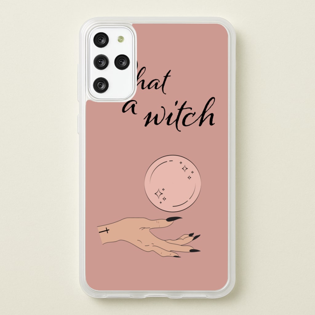 What A Witch - Halloween - Halloween Phone Case for Galaxy S20 Plus