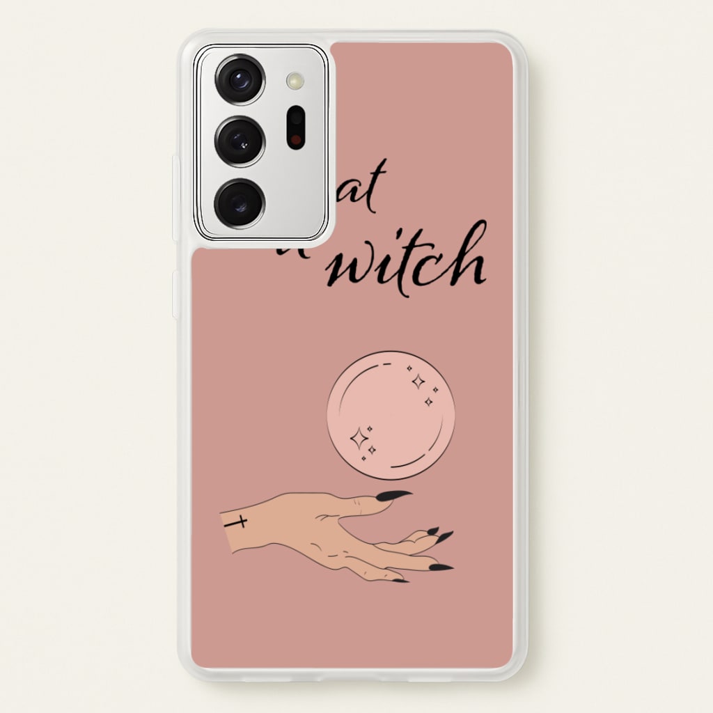 What A Witch - Halloween - Halloween Phone Case for Galaxy Note 20 Ultra