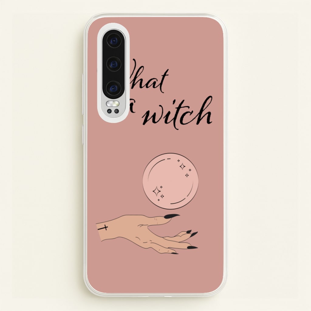 What A Witch - Halloween - Halloween Phone Case for Huawei P30