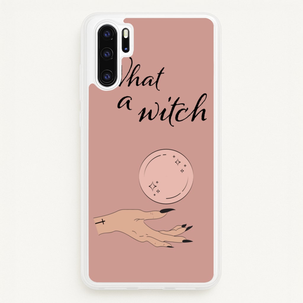 What A Witch - Halloween - Halloween Phone Case for Huawei P30 Pro