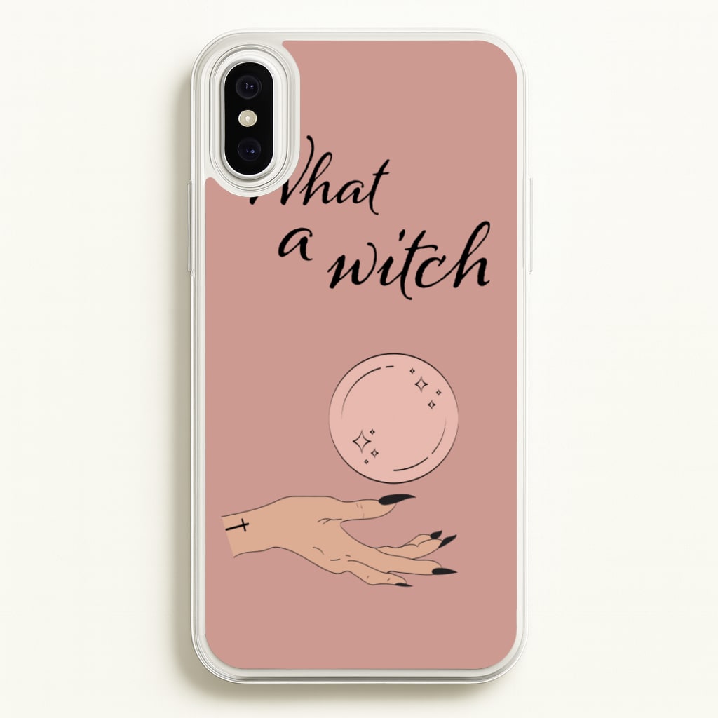 What A Witch - Halloween - Halloween Phone Case for iPhone XS Max