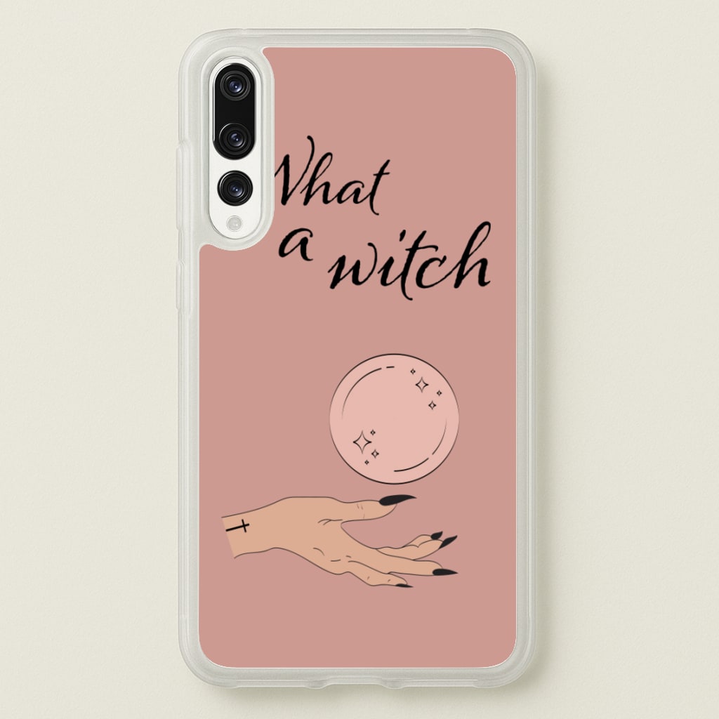 What A Witch - Halloween - Halloween Phone Case for Huawei P20 Pro