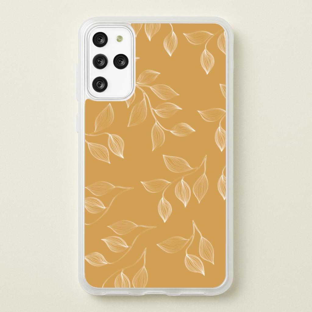 Autumn Leaf Pattern - Patterns Phone Case for Galaxy S20 Plus