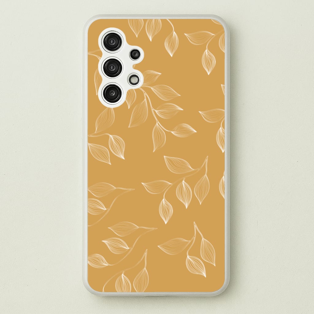 Autumn Leaf Pattern - Patterns Phone Case for Galaxy A13