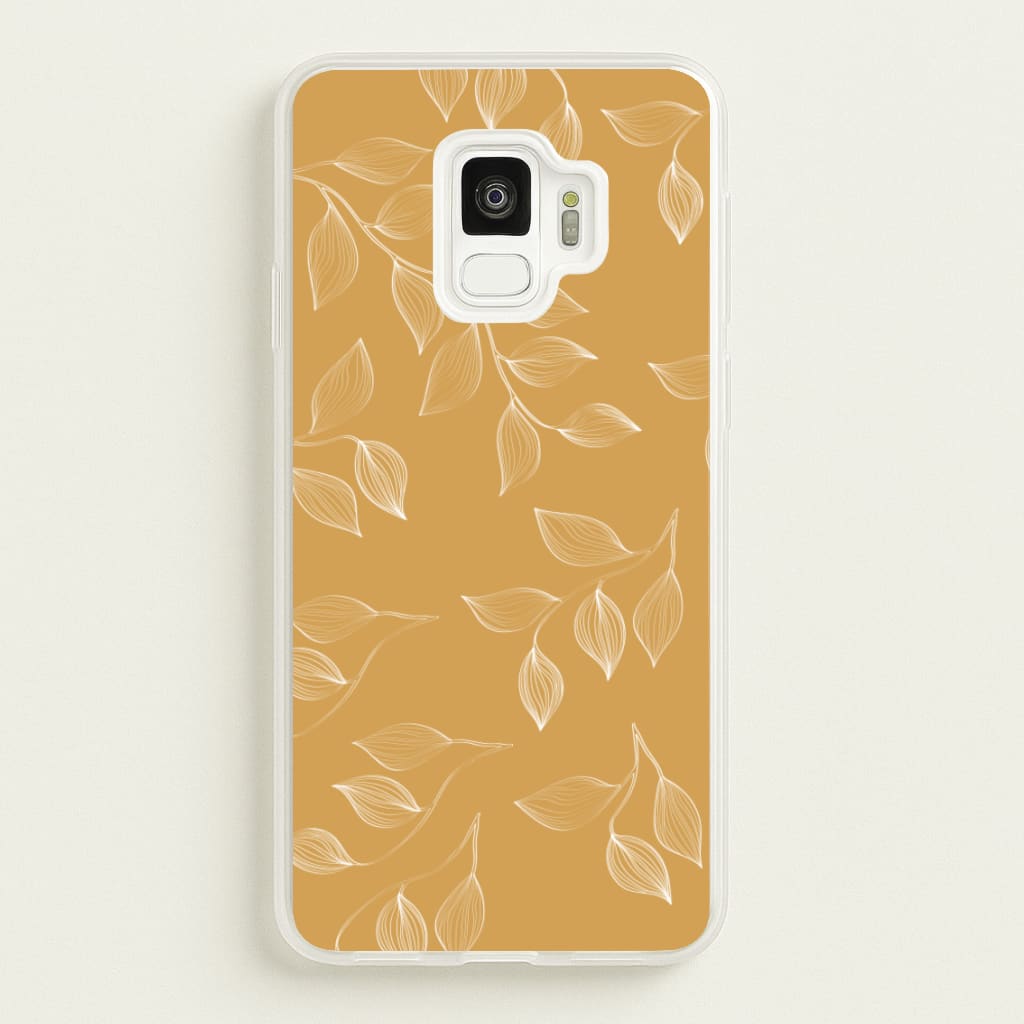 Autumn Leaf Pattern - Patterns Phone Case for Galaxy S9
