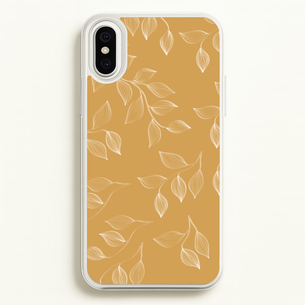 Autumn Leaf Pattern - Patterns Phone Case for iPhone XS Max