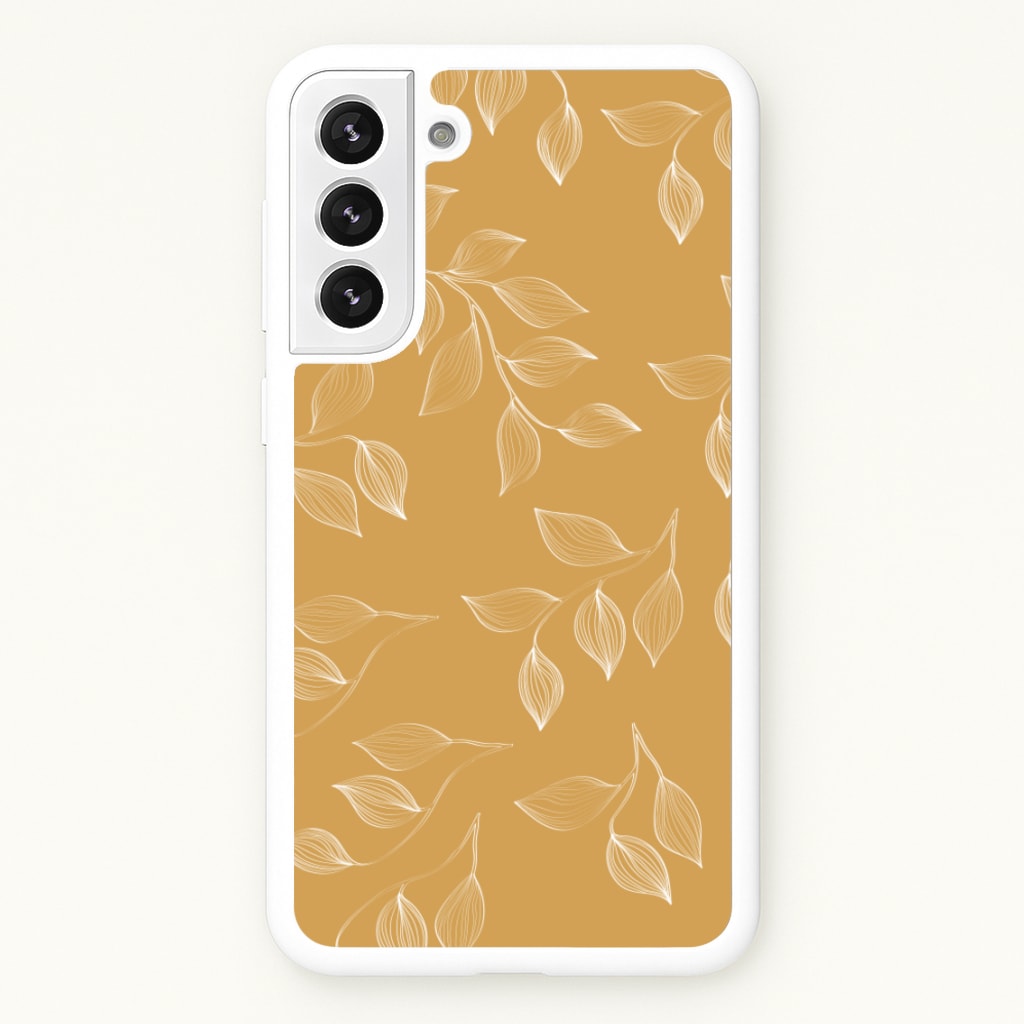 Autumn Leaf Pattern - Patterns Phone Case for Galaxy S22 Plus