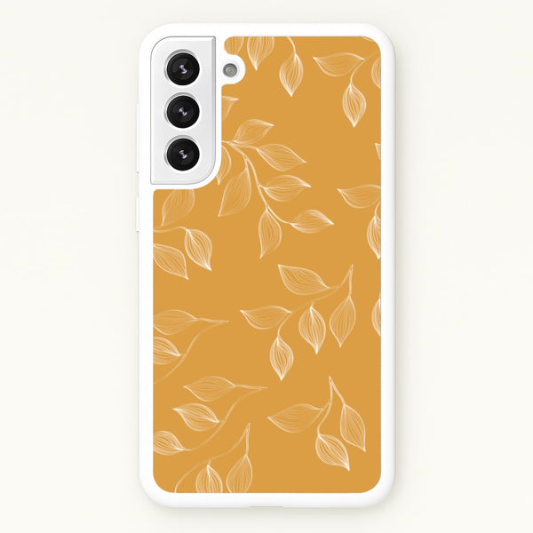 Autumn Leaf Pattern - Patterns Phone Case for Galaxy S22 Plus