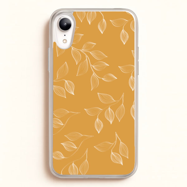 Autumn Leaf Pattern - Patterns Phone Case for iPhone XR