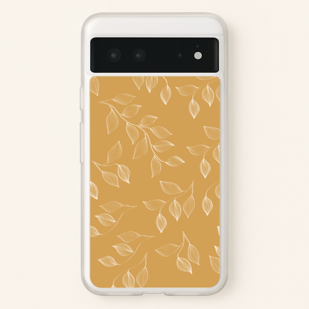 Autumn Leaf Pattern - Patterns Phone Case for Google Pixel 6