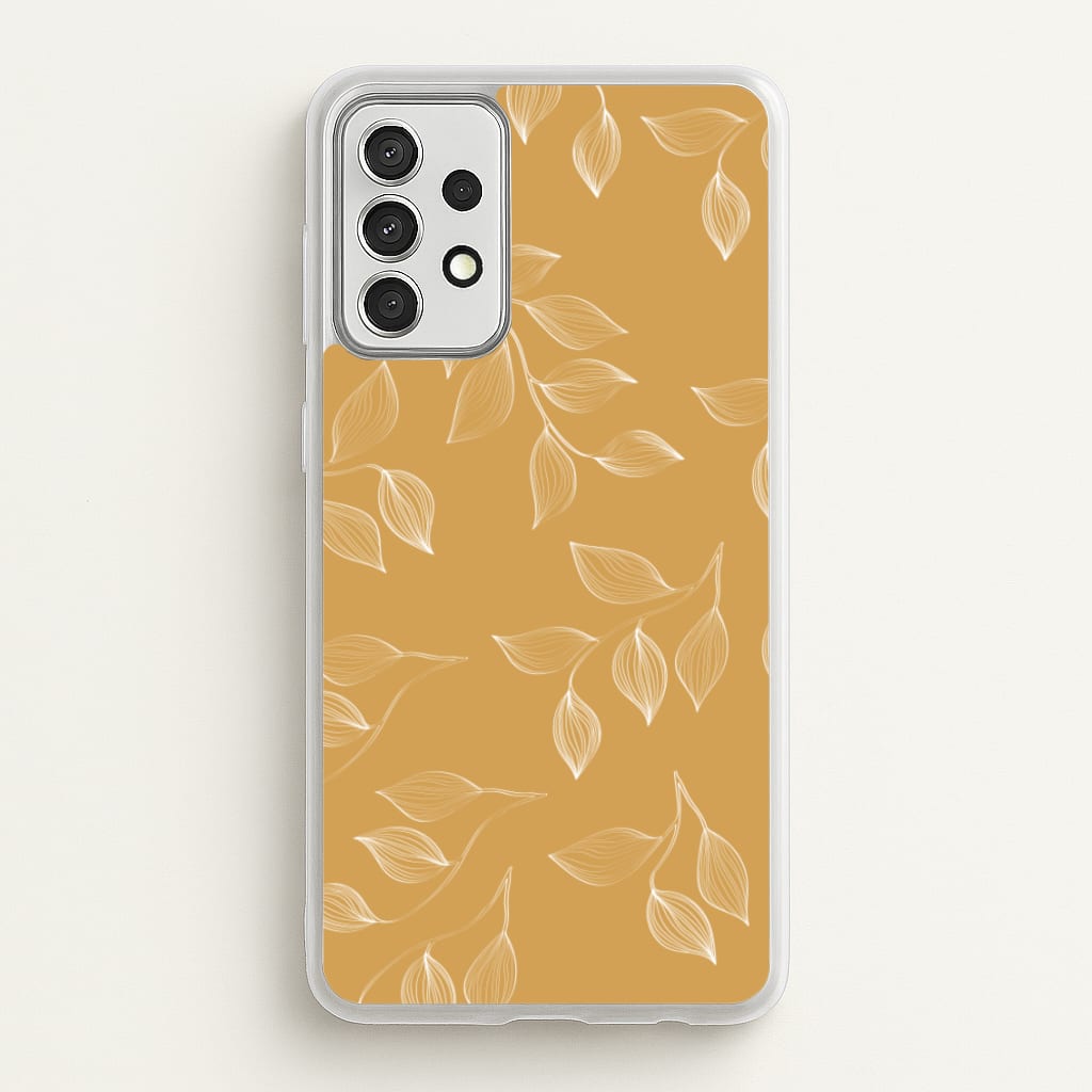 Autumn Leaf Pattern - Patterns Phone Case for Galaxy A52 / A52s