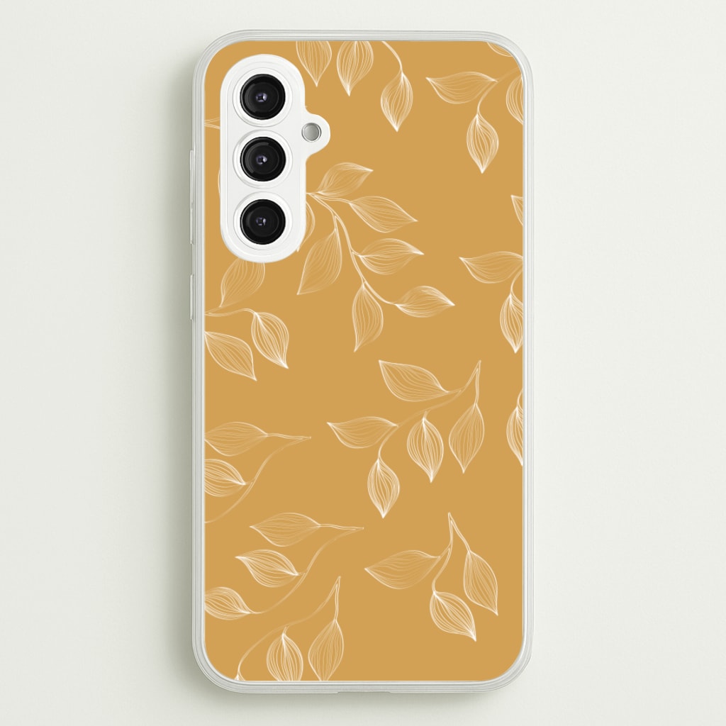 Autumn Leaf Pattern - Patterns Phone Case for Galaxy S23FE