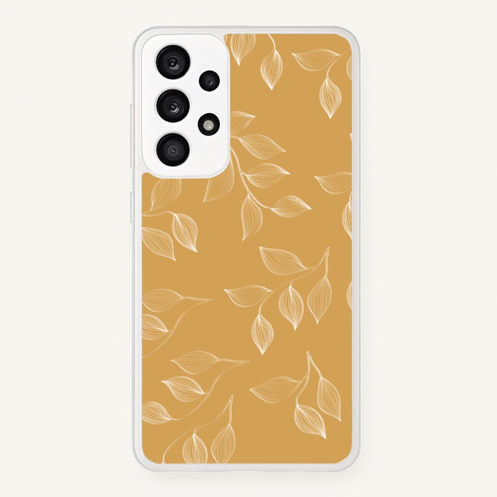 Autumn Leaf Pattern - Patterns Phone Case for Galaxy A33