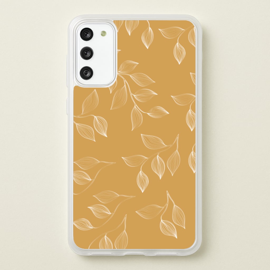 Autumn Leaf Pattern - Patterns Phone Case for Galaxy S20