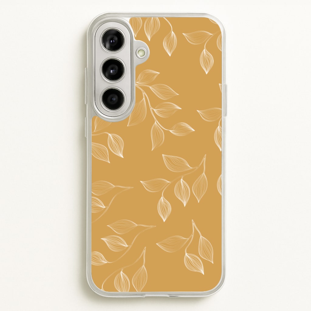 Autumn Leaf Pattern - Patterns Phone Case for Galaxy A56