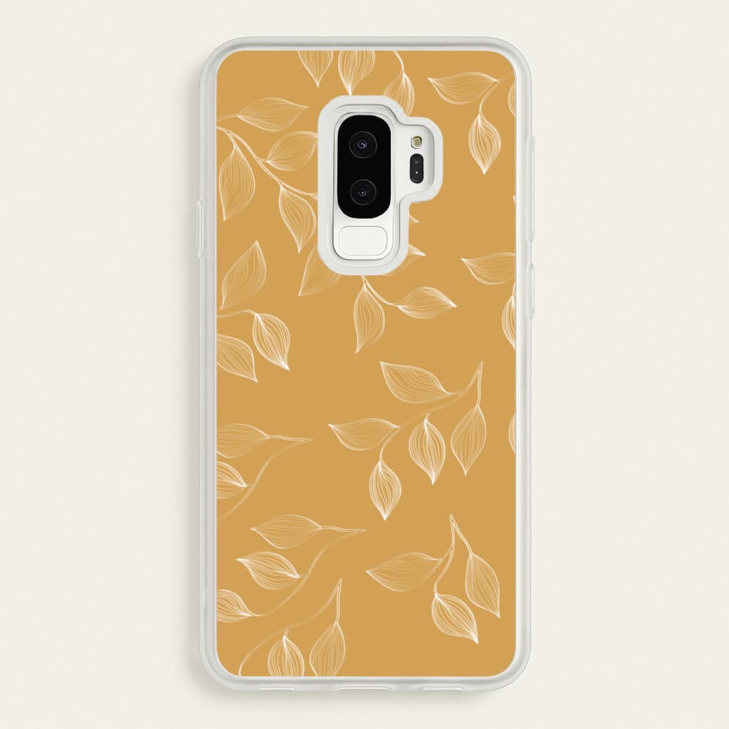 Autumn Leaf Pattern - Patterns Phone Case for Galaxy S9 Plus