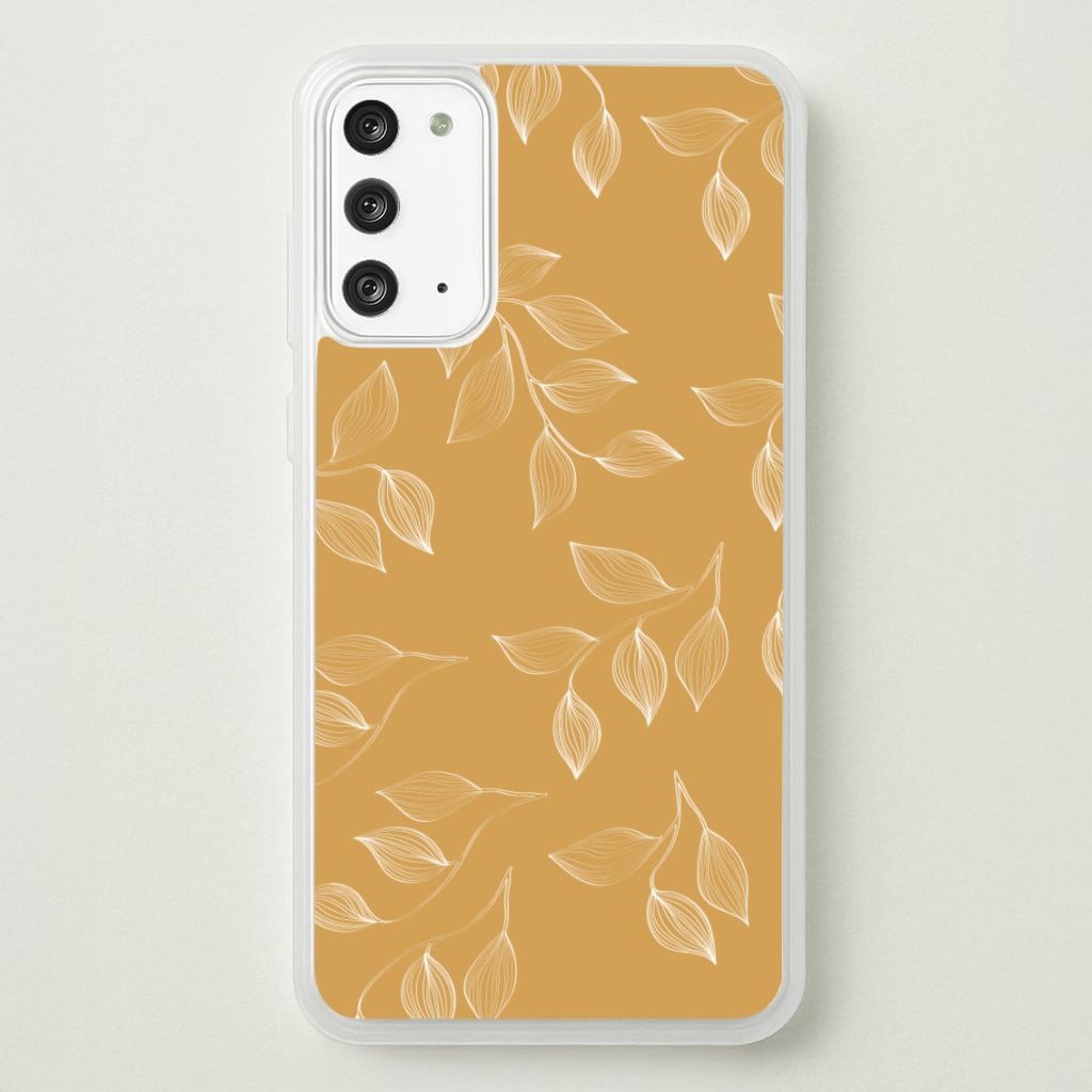 Autumn Leaf Pattern - Patterns Phone Case for Galaxy Note 20