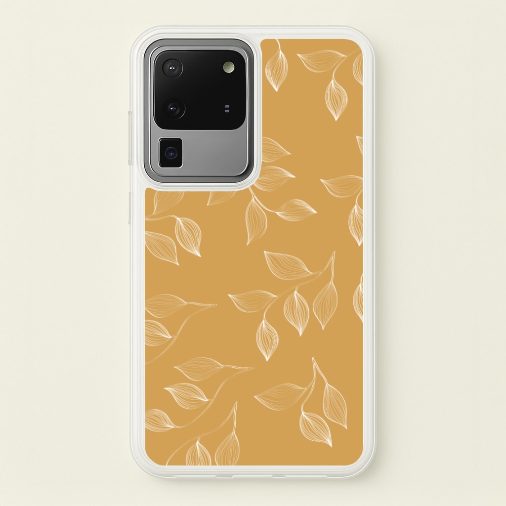 Autumn Leaf Pattern - Patterns Phone Case for Galaxy S20 Ultra
