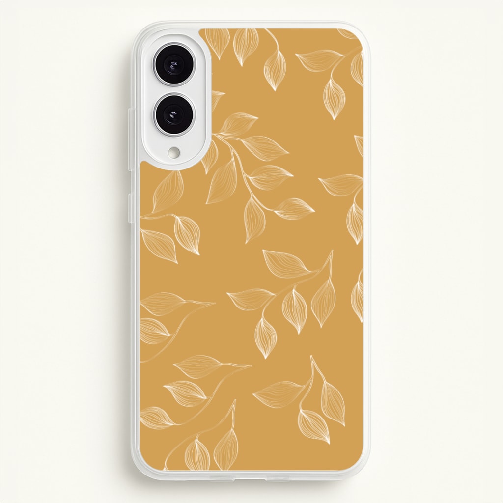 Autumn Leaf Pattern - Patterns Phone Case for Galaxy S25 Edge