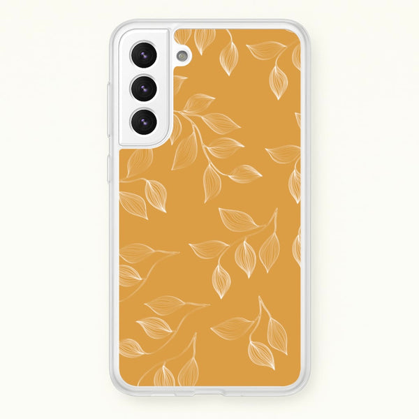 Autumn Leaf Pattern - Patterns Phone Case for Galaxy S21