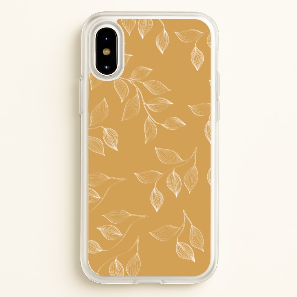 Autumn Leaf Pattern - Patterns Phone Case for iPhone X / XS