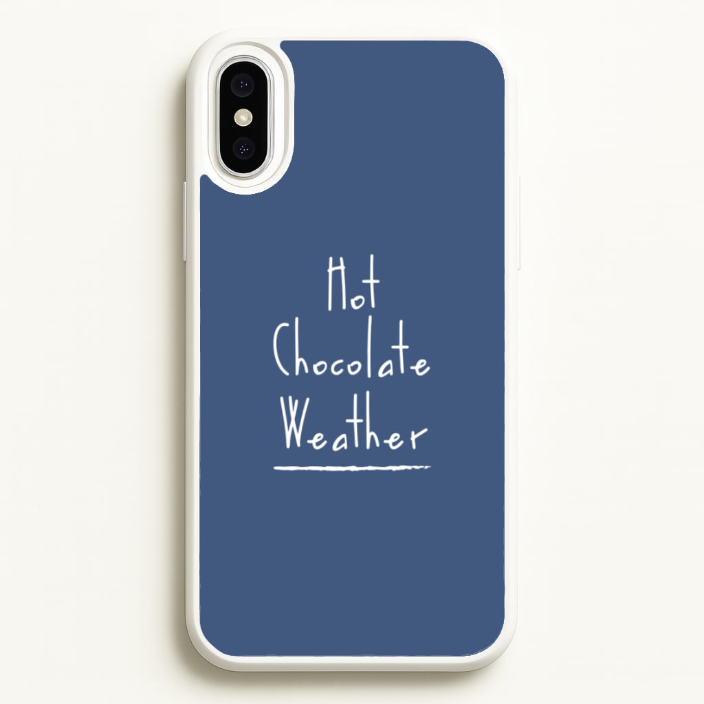 Hot Chocolate Weather - Christmas Phone Case for iPhone XS Max