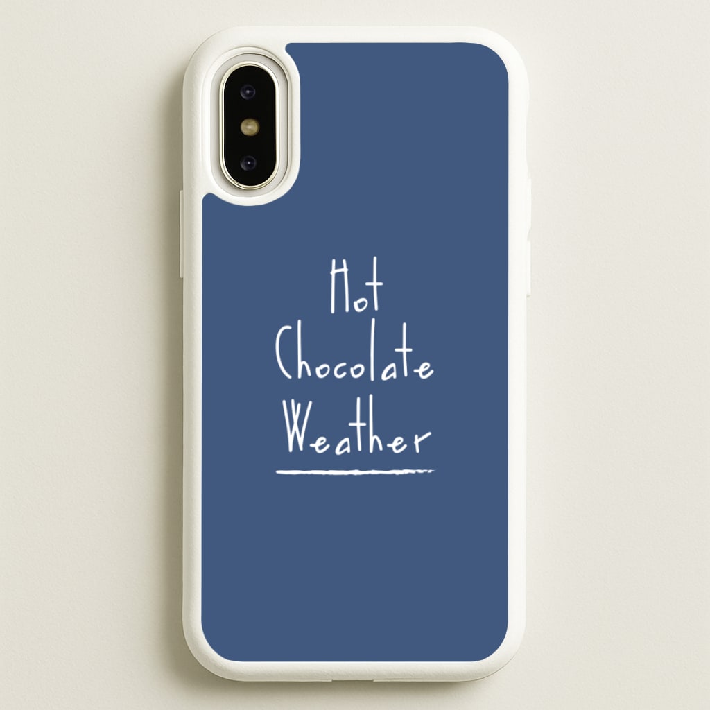 Hot Chocolate Weather - Christmas Phone Case for iPhone X / XS