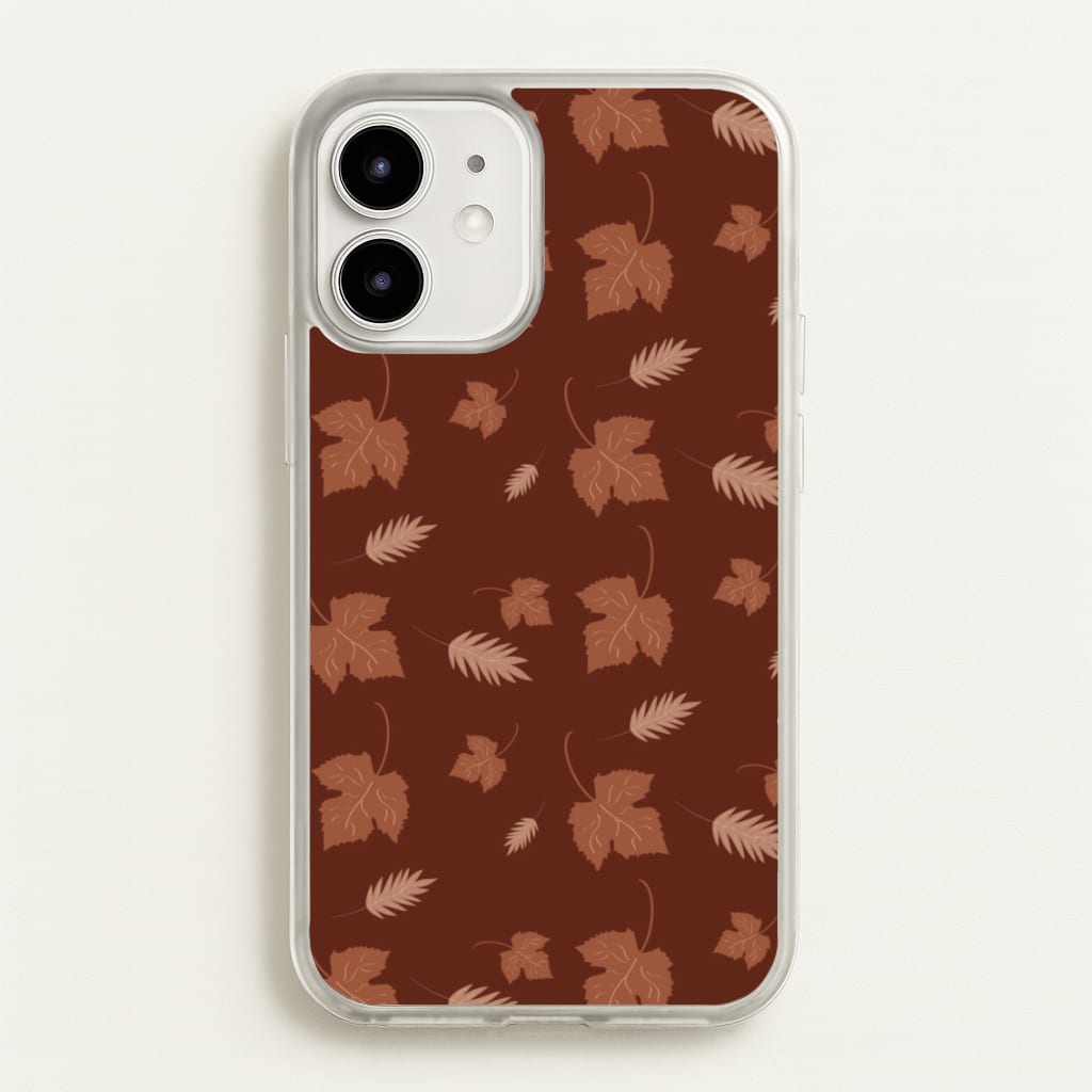 Autumn Leaf Patterns - Pattern Phone Case for iPhone 12 Mini