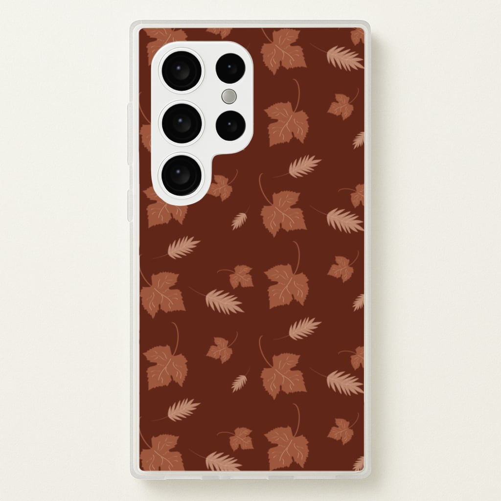 Autumn Leaf Patterns - Pattern Phone Case for Galaxy S24 Ultra