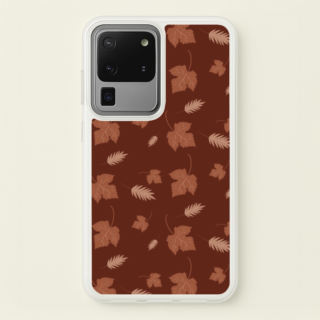 Autumn Leaf Patterns - Pattern Phone Case for Galaxy S20 Ultra