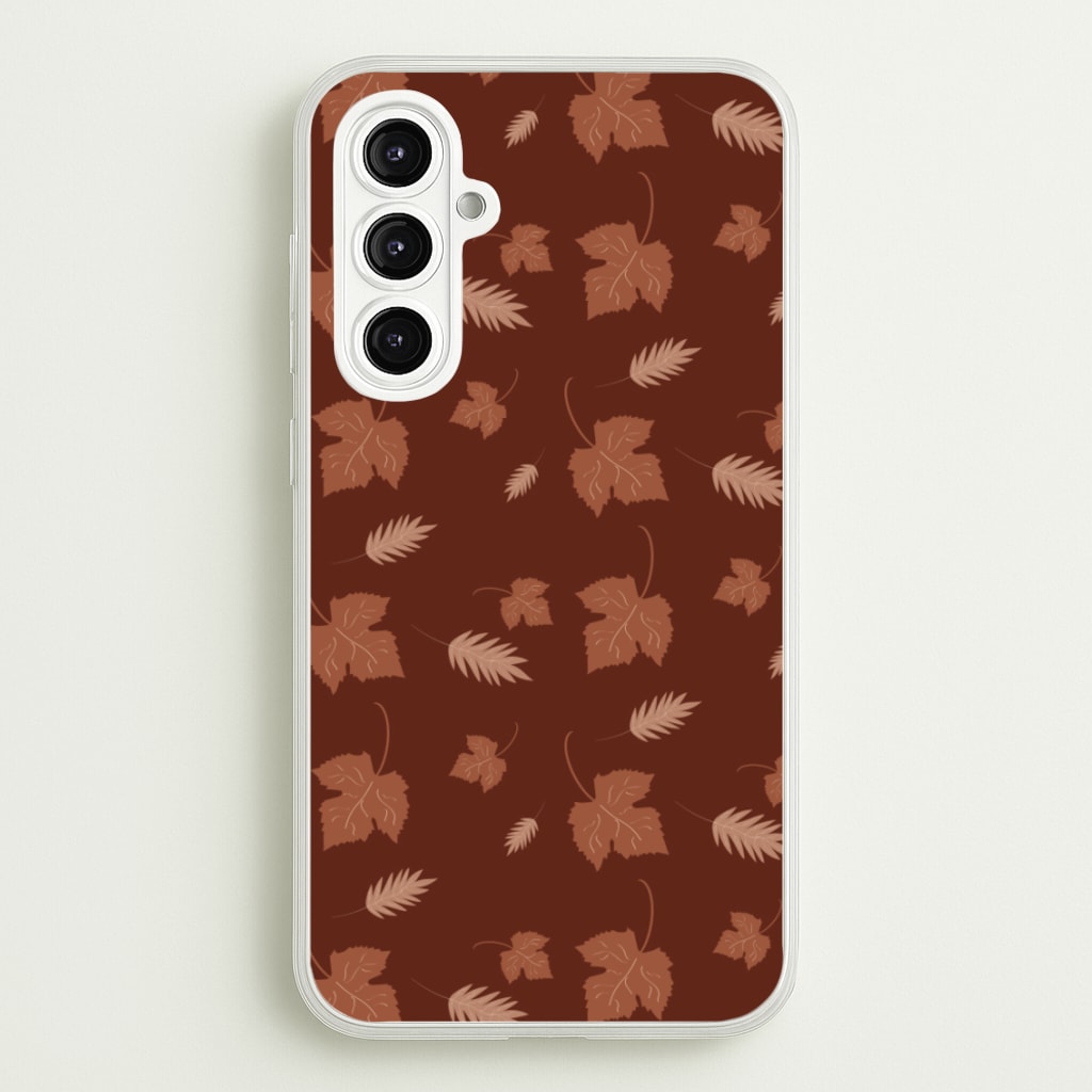 Autumn Leaf Patterns - Pattern Phone Case for Galaxy A16